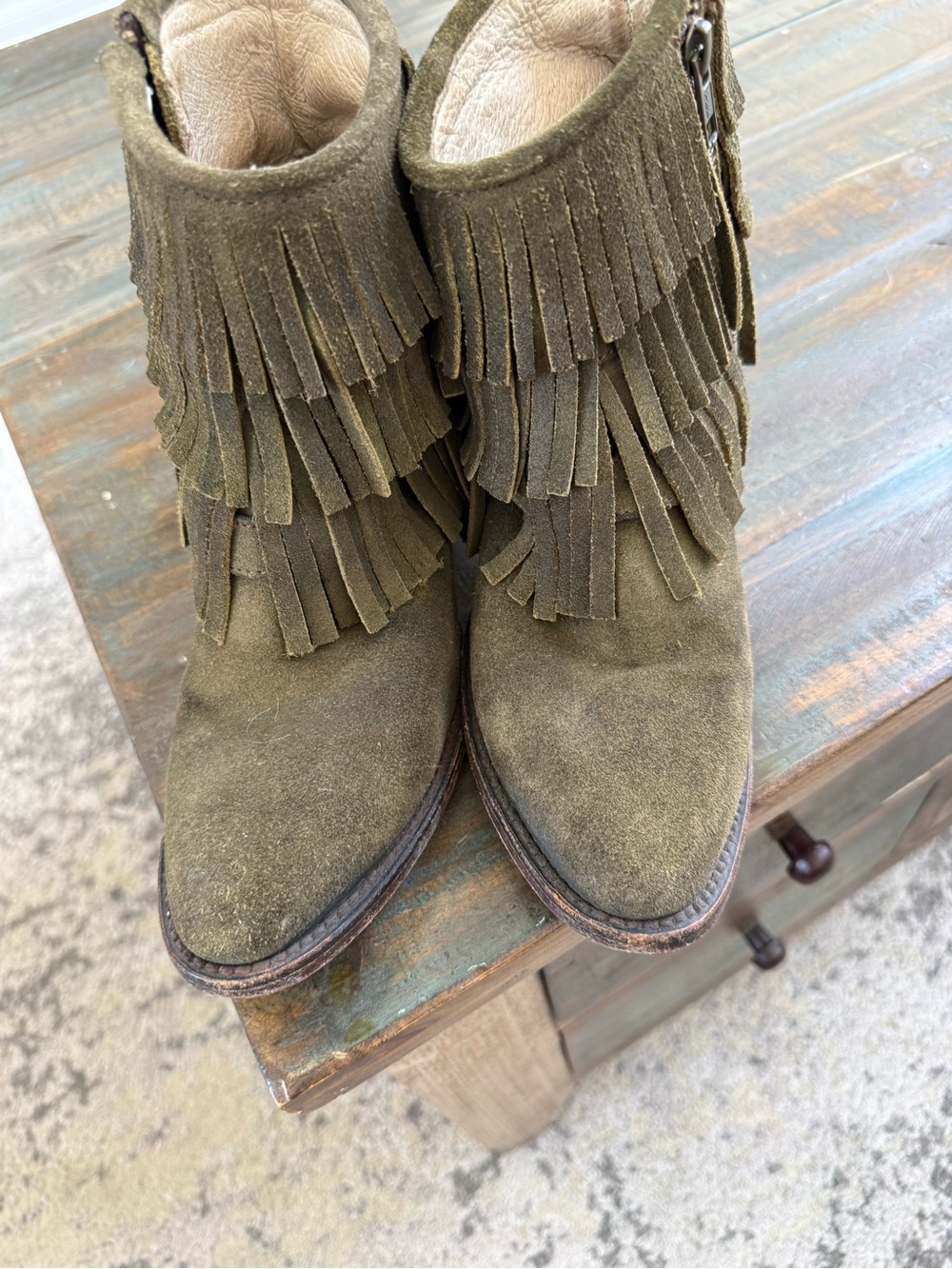 Belle by Freebird in Olive Green - Picture 5 of 7